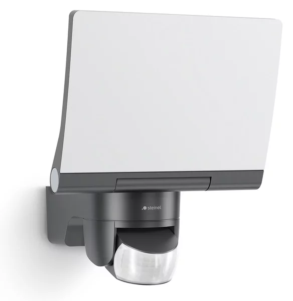 Lampade da esterno STEINEL, XLED Home 2 XL S, Nero, Plastica, Moderno