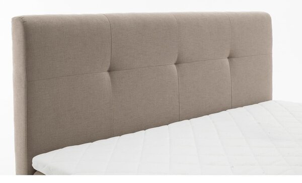 Letto boxspring beige 160x200 cm Stockholm – Meise Möbel