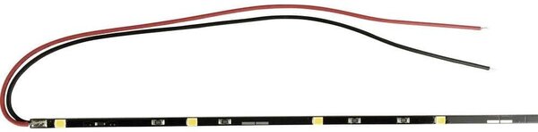 Conrad Components 1343329: Striscia LED con cavo, estremità aperte, 12 V, 33 cm, colore neutro
