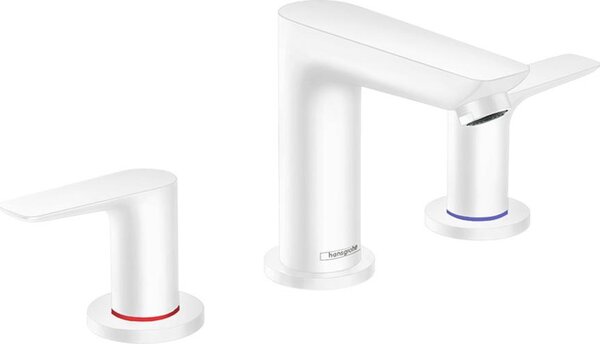 Hansgrohe Talis E Mélangeur lavabo 3 trous, déchets pop-up, projection 112mm, 71733700, 71733700