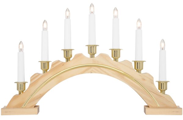Lampadario natalizio, 7 x E10/34V/3W