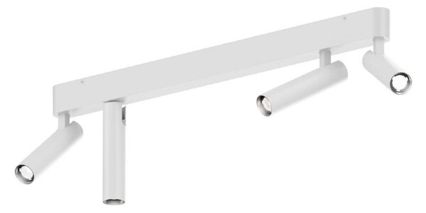 Wever & Ducré Lighting WEVER DUCRÉ Faretto da soffitto LED Match 4.0 bianco 2.700 K 4.0, dimmerabile, Bianco / Opale, Soggiorno / Sala da pranzo, Alluminio, Moderno, Downlight