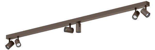 Wever & Ducré Lighting WEVER DUCRÉ Faretto da soffitto LED Ceno 6.0, bronzo, 2.700 K dimmerabile, Bronzo / Ottone antico, Soggiorno / Sala da pranzo, Alluminio, Moderno, Downlight