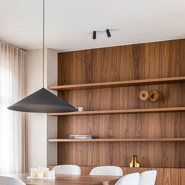 Wever & Ducré Lighting WEVER DUCRÉ Faretto LED da incasso Ceno 1.0 bronzo 927 Molla a foglia, Bronzo / Ottone antico, Soggiorno / Sala da pranzo, Alluminio, Moderno