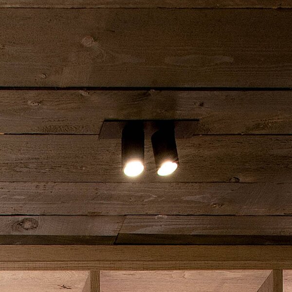 Wever & Ducré Lighting WEVER DUCRÉ Faretto LED da incasso Ceno 1.0 nero 927 Molla a lama, Nero, Soggiorno / Sala da pranzo, Alluminio, Moderno