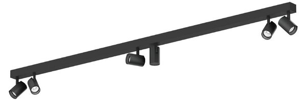 Wever & Ducré Lighting WEVER DUCRÉ Faretto da soffitto LED Ceno 6.0, nero, 2.700 K dimmerabile, Nero, Soggiorno / Sala da pranzo, Alluminio, Moderno, Downlight