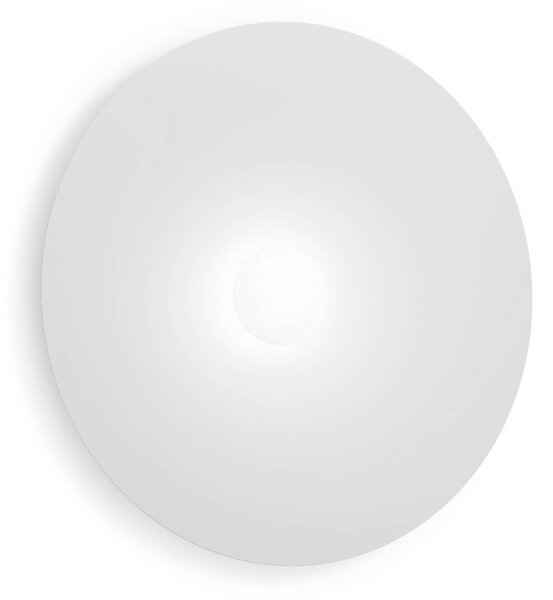 Wever & Ducré Lighting Applique da parete Clea 3.0, dimmerabile, Bianco / Opale, Soggiorno / Sala da pranzo, Alluminio, Applique
