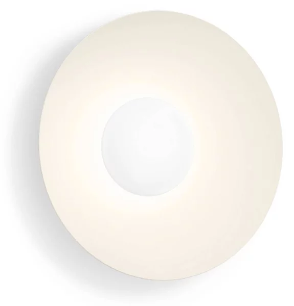Wever & Ducré Lighting Applique da parete Clea 1.0, dimmerabile, Crema / Ambra, Soggiorno / Sala da pranzo, Alluminio, Applique