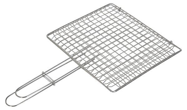Sauvic Griglia per pesce zincata senza gambe 40x45 cm Argento Argento Taglia unica