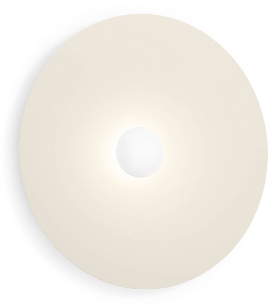 Wever & Ducré Lighting Applique da parete Clea 3.0, dimmerabile, Crema / Ambra, Soggiorno / Sala da pranzo, Alluminio, Applique