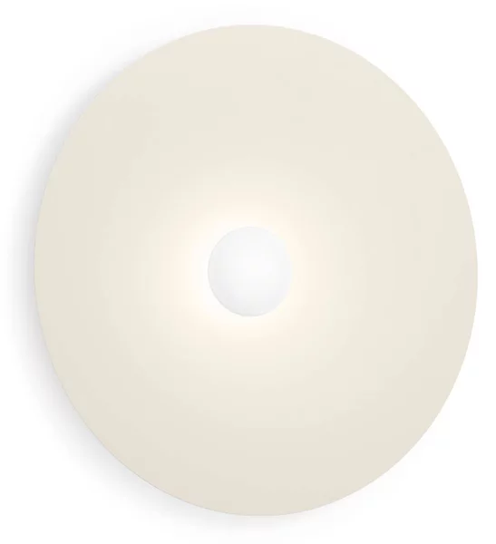 Wever & Ducré Lighting Applique da parete Clea 3.0, dimmerabile, Crema / Ambra, Soggiorno / Sala da pranzo, Alluminio, Applique