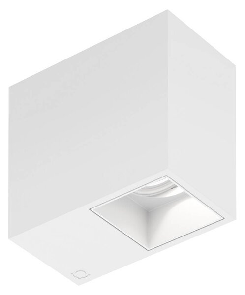 Wever & Ducré Lighting Faretto da incasso Plano 1.0, dimmerabile, Bianco / Opale, Soggiorno / Sala da pranzo, Alluminio, Moderno, Plafoniera
