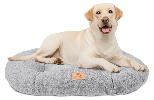 Cuscino per cuccia Ferplast, adatto per cani di taglia media e gatti, realizzato in materiale sintetico lavabile