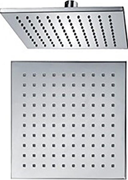 Beitz & Walz Aqvadesign Soffione da 200 mm / quadrato / cromato