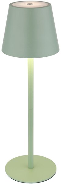 Lampada da tavolo a batteria ricaricabile Touch Dimmer Lampada da tavolo dimmerabile Verde 58488BG