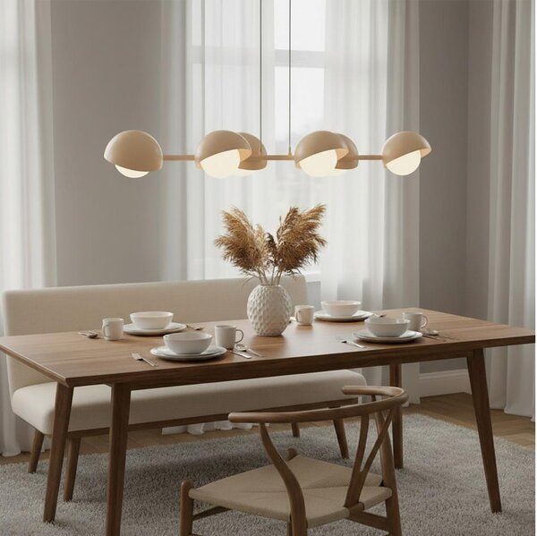 Lampada a sospensione con cavo BOOM 6xG9/8W/230V beige