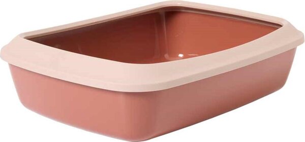 Lettaia per gatti Nobby Iriz 50 color champagne/rosa, dimensioni: 42 x 31 x 12,5 cm