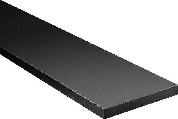 Lignodur Topline LD36 davanzale interno nero 200 mm incl. 500 mm bordo laterale