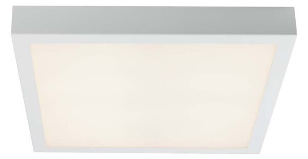Plafoniera LED quadrata NOMI bianca 32W, bianco caldo 2934 lm, alluminio, dimensioni: 5x42x42 cm, IP20, Shilo
