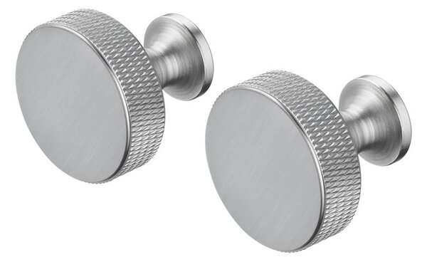 Set di ganci da parete color argento opaco in metallo 2 pz Rof – Blomus