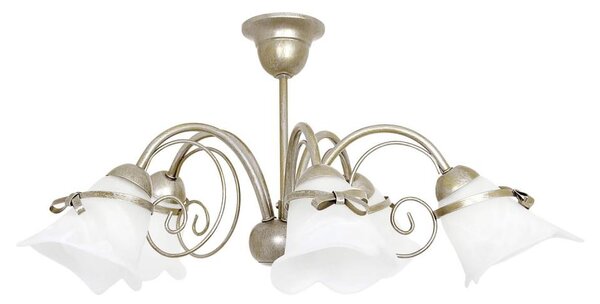 Lampadario a sospensione con supporto rigido KOKARDA 5xE14/60W/230V
