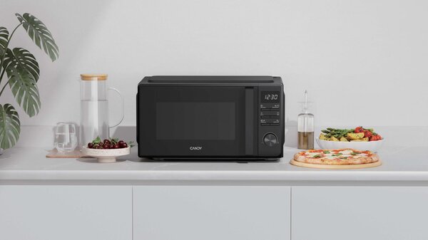 Candy Forno Microonde Combinato con Grill Capacit 20 Litri Potenza 700 Watt con Timer colore Nero - CMW520GDB 011