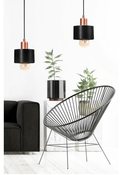 Lampadario a sospensione con filo BODO 1xE27/60W/230V