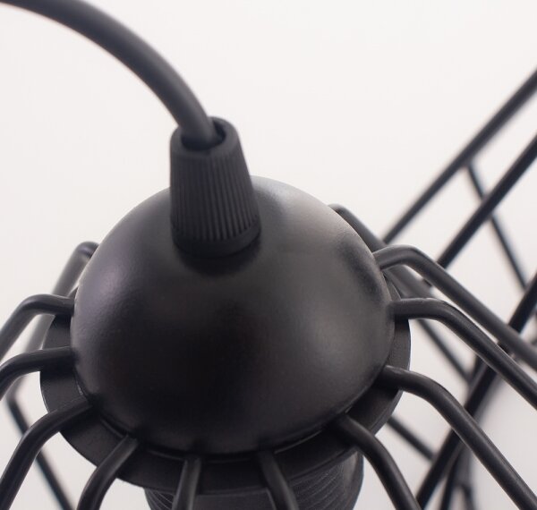 Lampadario su fune CEED 2xE27/60W/230V