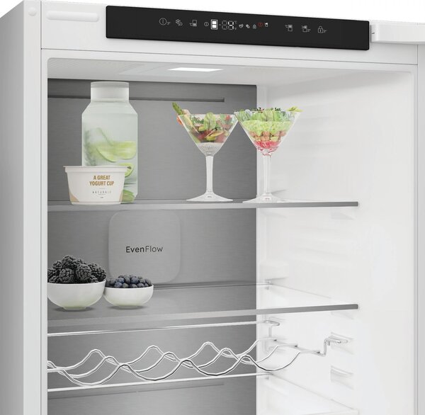 Hotpoint Ariston Frigorifero da Incasso Combinato Capacit 270 Litri Classe energetica E Raffreddamento No Frost colore Metallico - HPK2 5292 B4E1