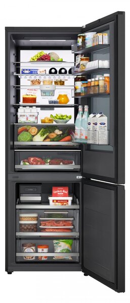 Lg Frigorifero Combinato Capacit 465 Litri Classe energetica C Raffreddamento No Frost colore Nero - GBGW92GCEV.AEVQEUR InstaView