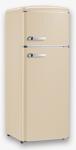 Severin Frigorifero Doppia Porta Capacit 206 Litri Classe energetica E Raffreddamento Statico colore Crema - RKG 8903