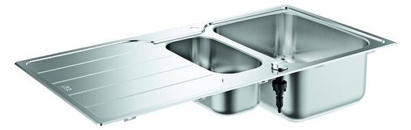 Lavello in acciaio inox GROHE K500 500 x 1000 mm 31572SD1