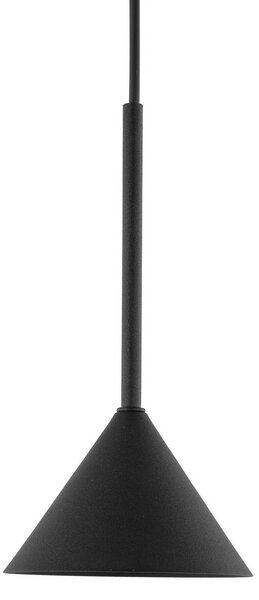 Lampada a sospensione Cono TK Lighting, dimmerabile, Nero, Soggiorno / Sala da pranzo, Metallo, Moderno, Lampada a sospensione