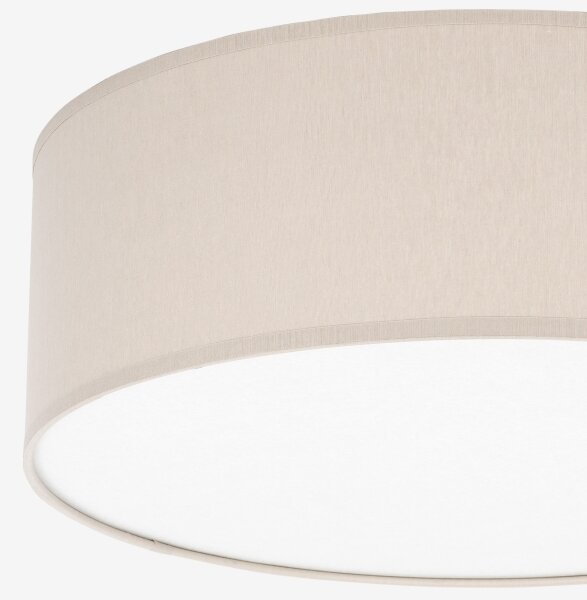Plafoniera RONDO 4xE27/15W/230V d. 45 cm beige