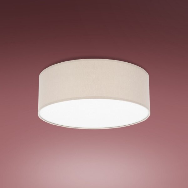 Plafoniera RONDO 4xE27/15W/230V d. 45 cm beige