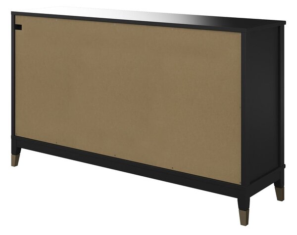Cassettiera nera , 144 x 85 cm Westerleigh - CosmoLiving by Cosmopolitan