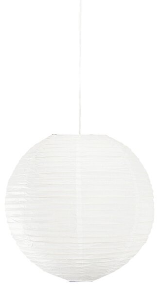 Ciondolo a sfera giapponese, 1 x E27/75W, carta di riso, Ø 40 cm