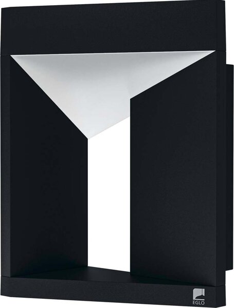 Eglo 98748 NEMBRO Lampada da parete per esterni a LED 10W bianco nero bianco caldo IP54