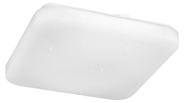 Eglo Plafoniera LED Pogliola bianca 33 x 33 cm bianco caldo-bianco freddo