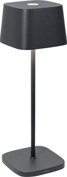 ZAFFERANO Ofelia Pro Lampada da Tavolo Grigio Scuro