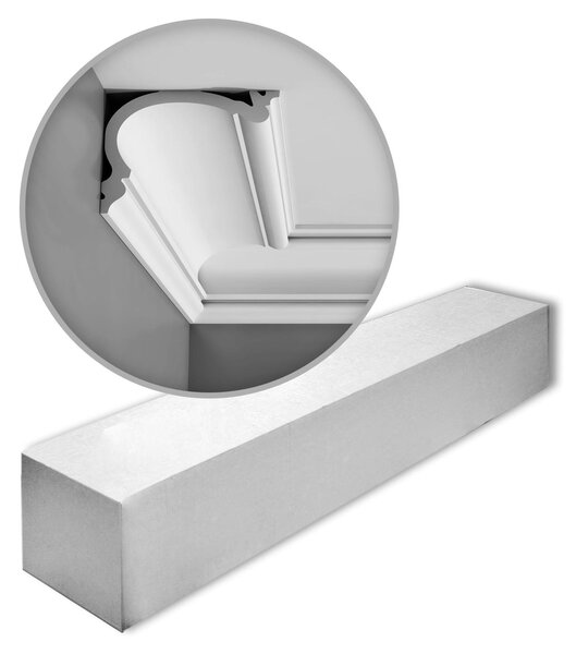 Cornici Orac Decor LUXXUS C342-box 1 cartone con 10 strisce decorative 20 m