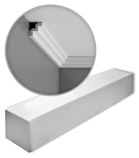 Cornici Orac Decor LUXXUS C602-box 1 cartone con 26 strisce decorative 52 m