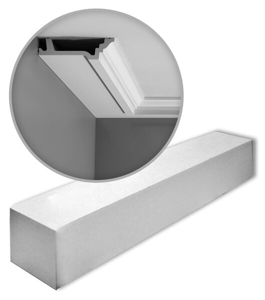 Cornici Orac Decor LUXXUS C305-box 1 cartone con 8 strisce decorative da 16 m