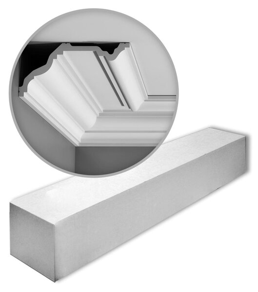 Cornici Orac Decor LUXXUS C332-box 1 cartone con 10 strisce decorative 20 m