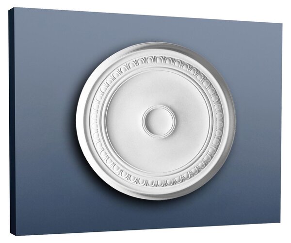 Orac R77 Luxxus rosone decorativo profilo stucco lampada a soffitto rosone di alta qualità in poliuretano stabile | diametro 62 cm