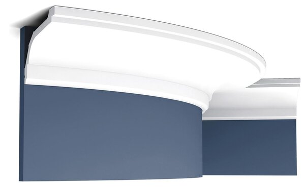 Orac Decor C220F Luxxus Modanatura flessibile Profilo decorativo Profilo stucco a soffitto Cornice profilo Modanatura decorativa Modanatura angolare | 2 metri