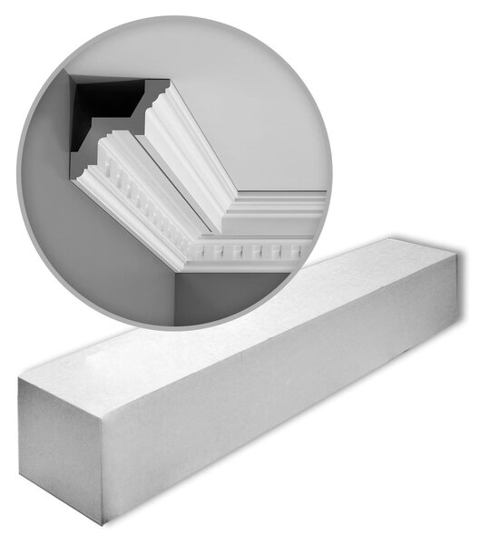 Cornici Orac Decor LUXXUS C211-box 1 cartone con 9 strisce decorative 18 m