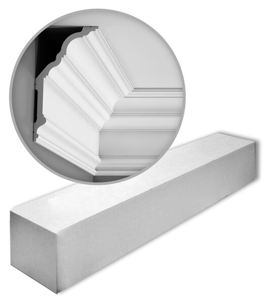 Cornici Orac Decor LUXXUS C340-box 1 cartone con 12 strisce decorative 24 m