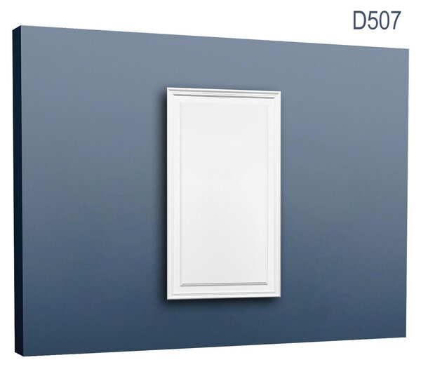 Orac Decor D507 Luxxus Pannello superiore di alta qualità Pannello appiattito Elemento decorativo Rivestimento Pannello in plastica Bianco