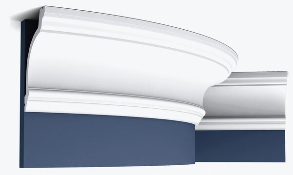 Orac Decor C217F Luxxus Modanatura angolare flessibile Modanatura decorativa Modanatura per stucco Modanatura per stucco Modanatura decorativa Modanatura per soffitto-parete | 2 metri